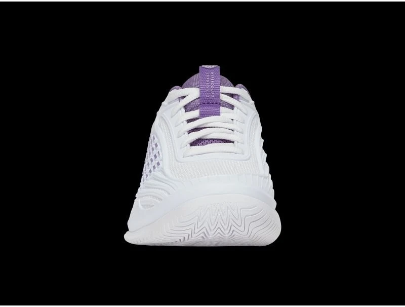 Moteriški teniso bateliai K-Swiss Hypercourt Express 3, balti ir violetiniai