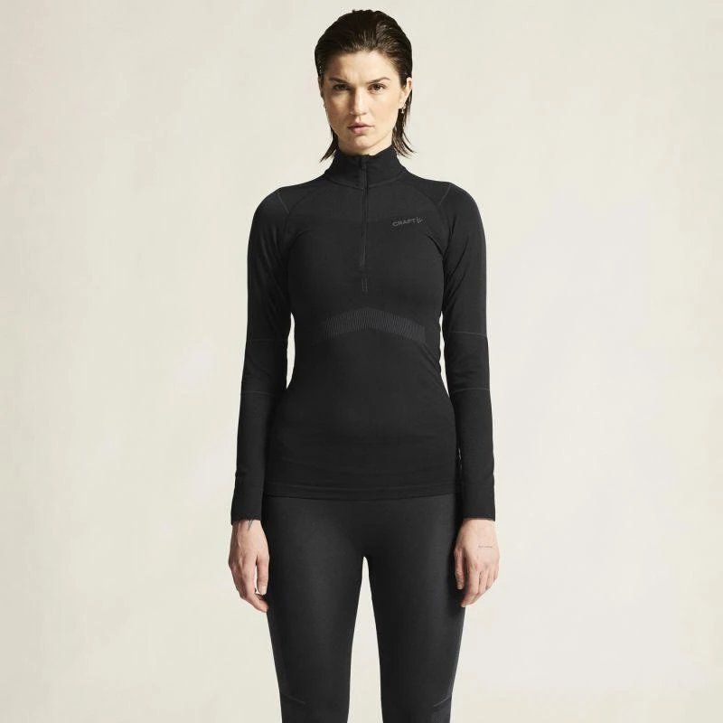 Moteriški termoaktyvūs marškinėliai ACTIVE INTENSITY ZIP W