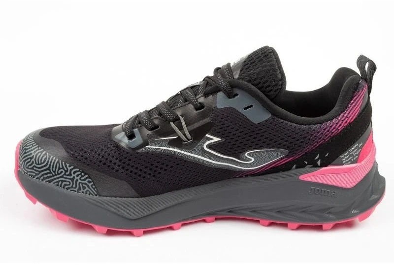 Moteriški trail bėgimo bateliai Joma Tundra Lady 26, juodi ir rožiniai