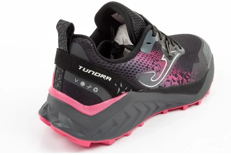Moteriški trail bėgimo bateliai Joma Tundra Lady 26, juodi ir rožiniai