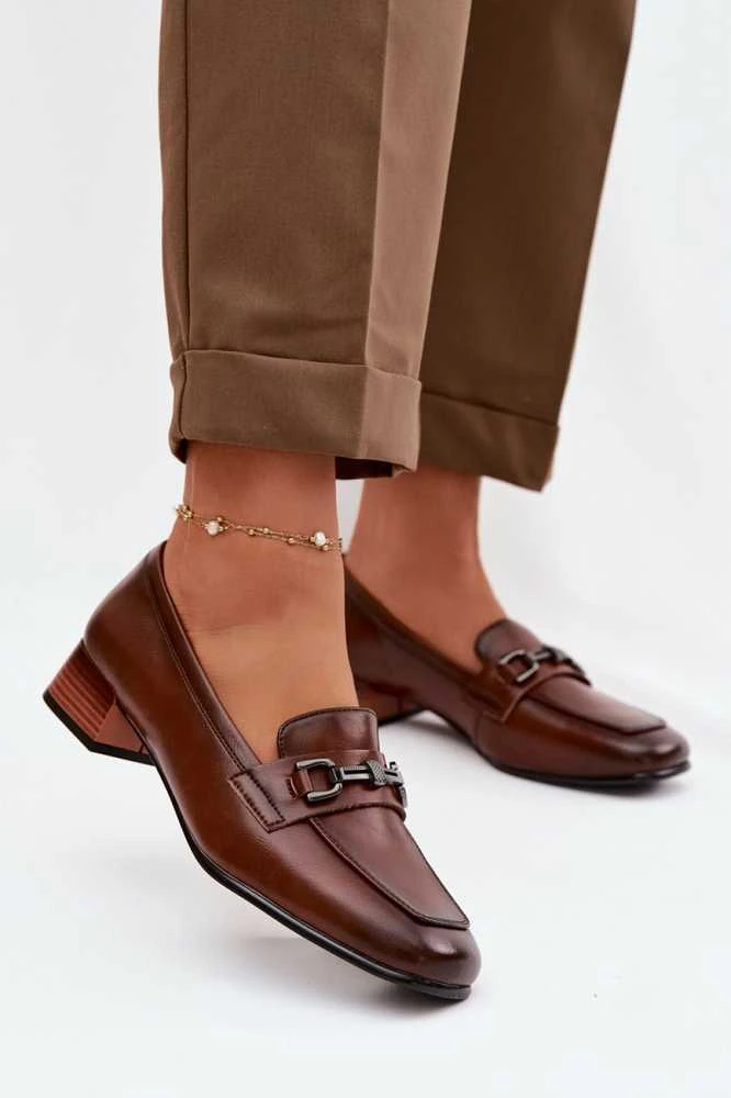 Moteriški žemi bateliai su kulnu 226084 Step in style