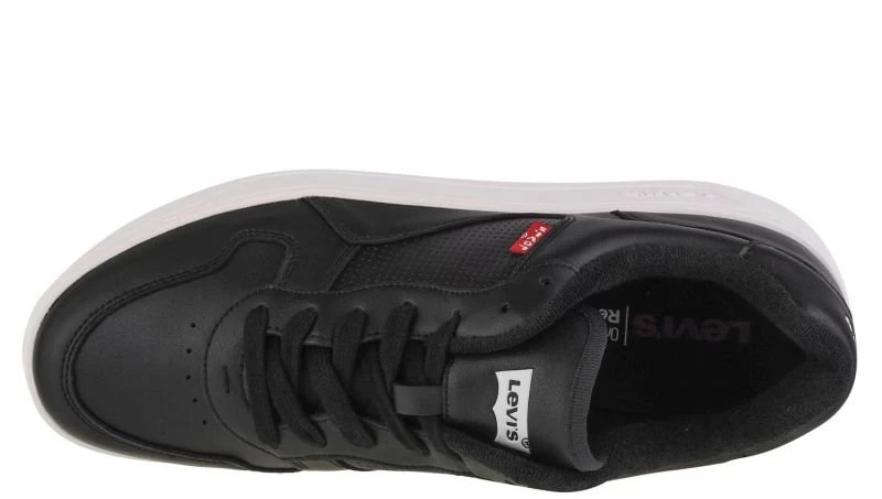 Moteriški žemo profilio sportbačiai Levi's Glide, juodi