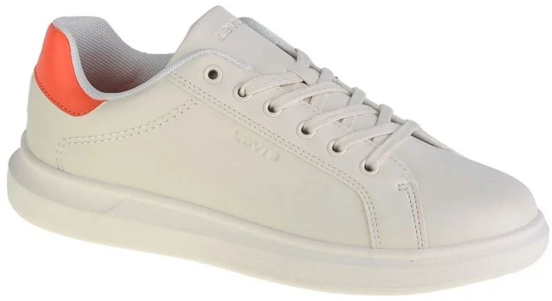 Moteriški žemo profilio sportbačiai Levi's Ellis, balti