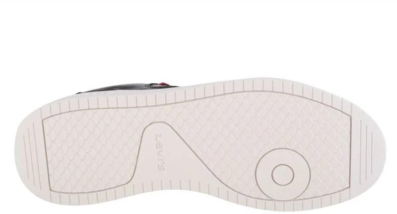 Moteriški žemo profilio sportbačiai Levi's Glide, juodi