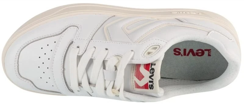 Moteriški žemo profilio sportbačiai Levi's Glide S L, balti