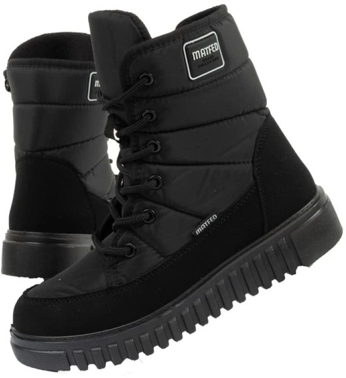 Moteriški žieminiai batai Progres W, juodi