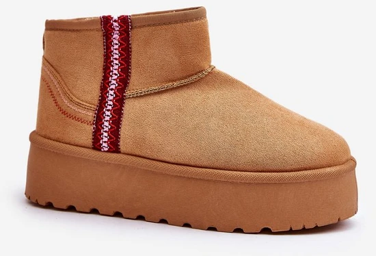 Moteriški žieminiai batai su platforma Insulated Camel Lomessa