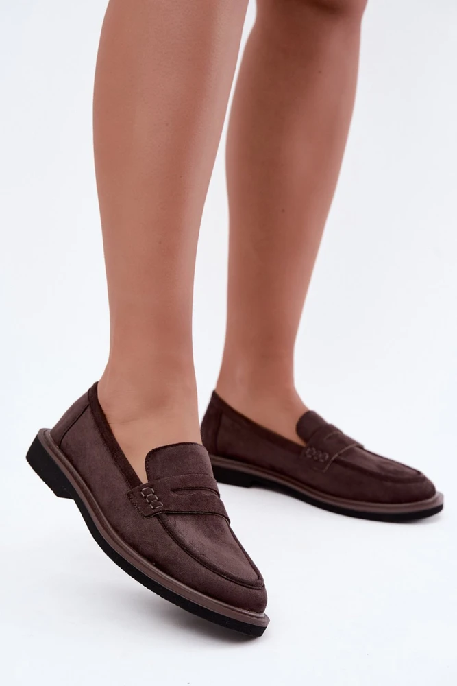 Moteriški zomšos imitacijos mokasinai Step in style