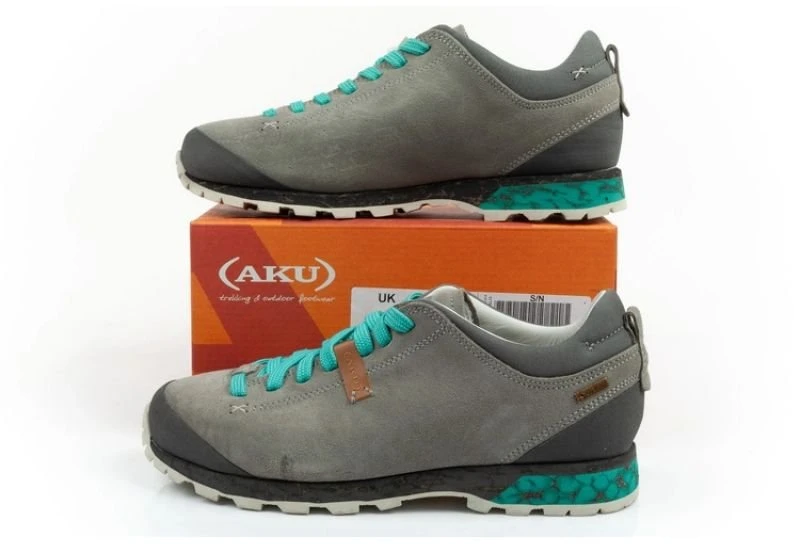 Moteriški žygio batai AKU Bellamont 3 Suede GORE-TEX, pilki