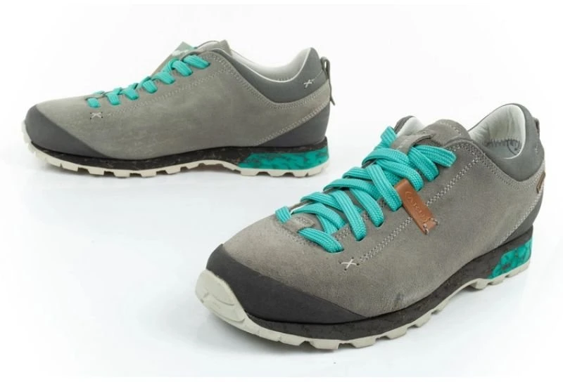 Moteriški žygio batai AKU Bellamont 3 Suede GORE-TEX, pilki