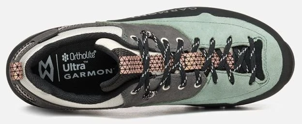 Moteriški žygio batai Garmont Dragontail MNT Evo GTX, pilki ir žalsvi