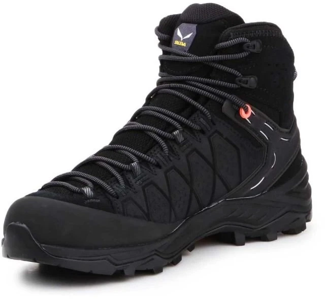 Moteriški žygio batai Salewa Alp Trainer 2 Mid GTX, juodi