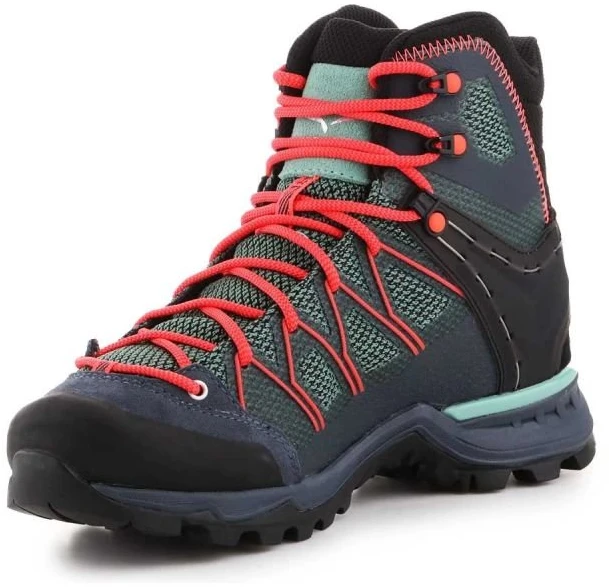 Moteriški žygio batai Salewa MTN Trainer Lite Mid GTX, tamsiai mėlyni