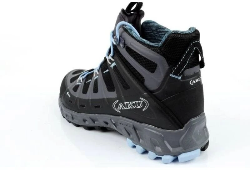 Moteriški žygio batai vidutiniu aulu AKU Selvatica GTX, juodi