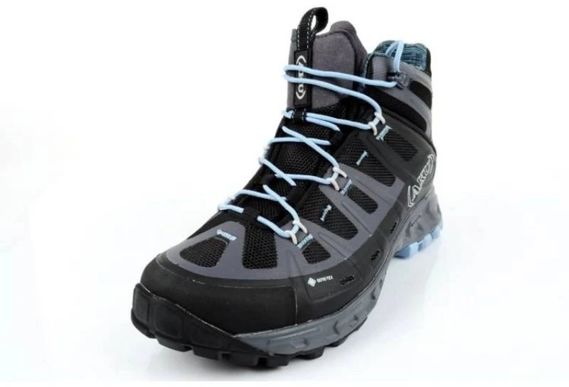 Moteriški žygio batai vidutiniu aulu AKU Selvatica GTX, juodi