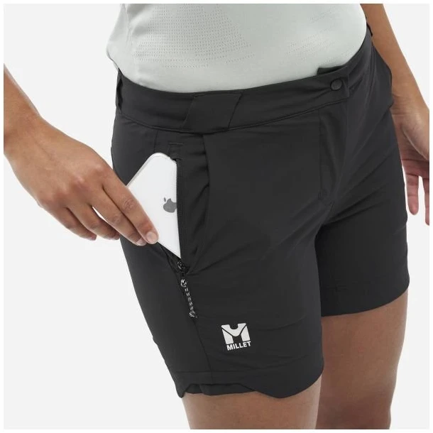 Moteriški žygių šortai Millet Ubic Stretch, juodi