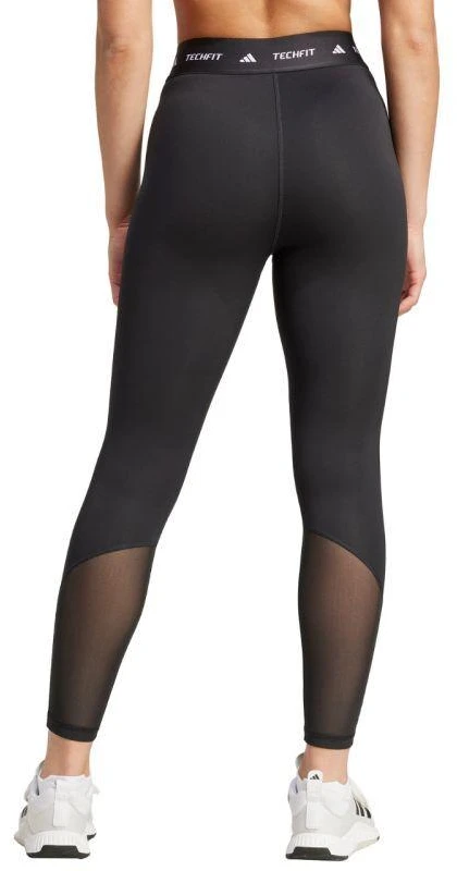 Moteriškos adidas Techfit 3-Stripes 7/8 tamprės, juodos spalvos, IT2272
