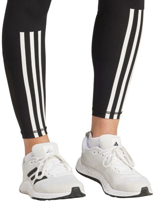 Moteriškos adidas Techfit 3-Stripes 7/8 tamprės, juodos spalvos, IT2272
