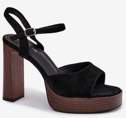 Moteriškos aukštakulnės basutės Step in style