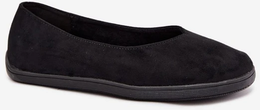 Moteriškos balerinos barefoot Hollin, juodos