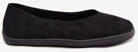 Moteriškos balerinos barefoot Hollin, juodos