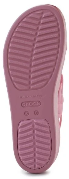Moteriškos basutės ant platformos Crocs Brooklyn Woven, rožinės