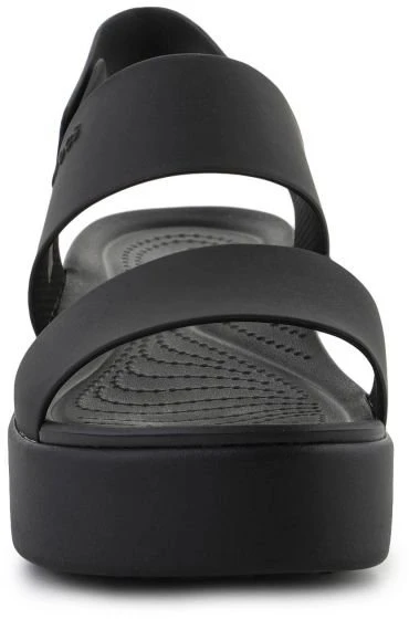 Moteriškos basutės Crocs Brooklyn Low Wedge, juodos