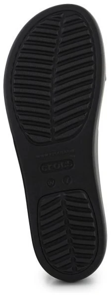 Moteriškos basutės Crocs Brooklyn Low Wedge, juodos