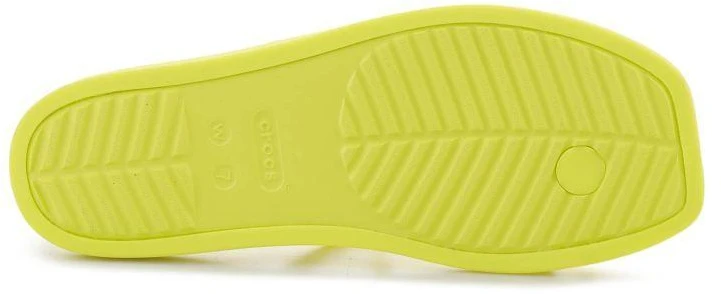 Moteriškos basutės CROCS MIAMI TOE LOOP SANDAL W, citruso spalvos, 209862-738