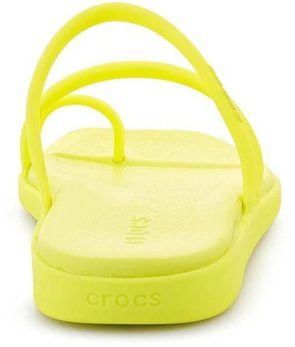Moteriškos basutės CROCS MIAMI TOE LOOP SANDAL W, citruso spalvos, 209862-738