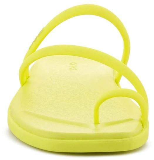 Moteriškos basutės CROCS MIAMI TOE LOOP SANDAL W, citruso spalvos, 209862-738