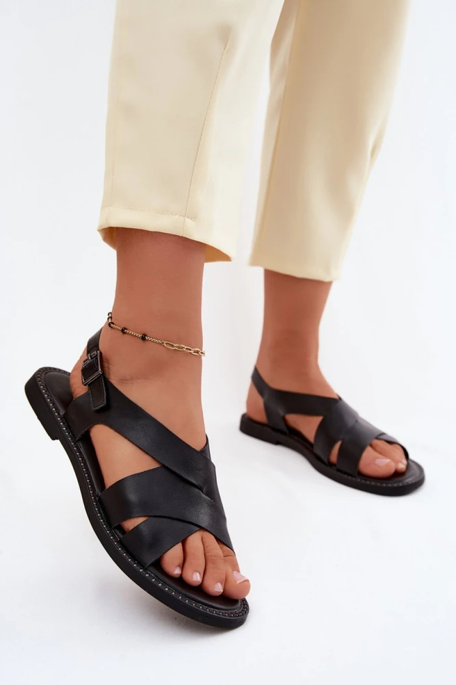 Moteriškos basutės iš odos imitacijos Step in style