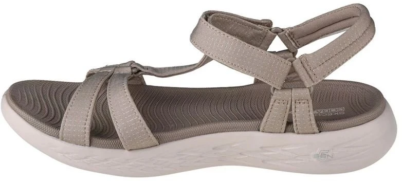 Moteriškos basutės Skechers On The Go 600 Brilliancy, smėlio spalvos