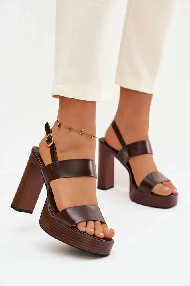 Moteriškos basutės su aukštu kulnu Step in style 226115