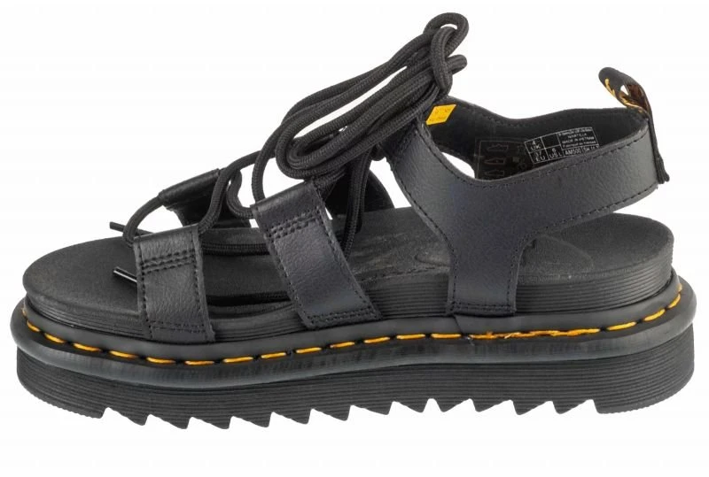 Moteriškos basutės su platforma Dr. Martens Nartilla, juodos