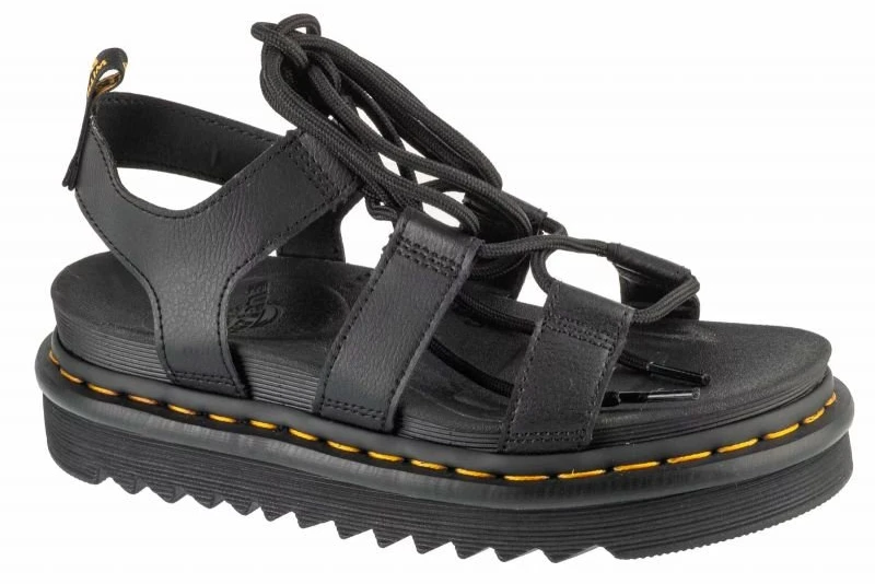 Moteriškos basutės su platforma Dr. Martens Nartilla, juodos