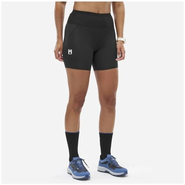 Moteriškos bėgimo tamprės Millet Intense Legging Short, juodos