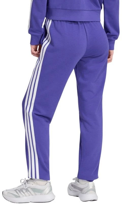 Moteriškos kelnės adidas Essentials 3-Stripes French Terry, violetinės