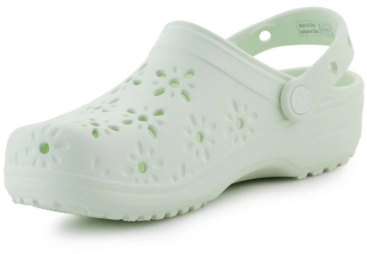 Moteriškos klumpės Crocs Classic Floral Cut Out, nefrito