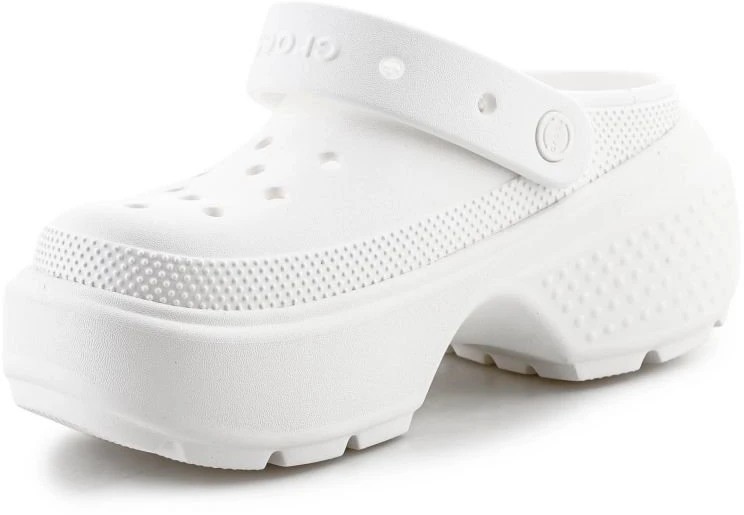 Moteriškos klumpės Crocs Stomp Clog, baltos