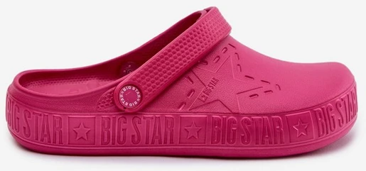 Moteriškos klumpės, rožinės Big Star