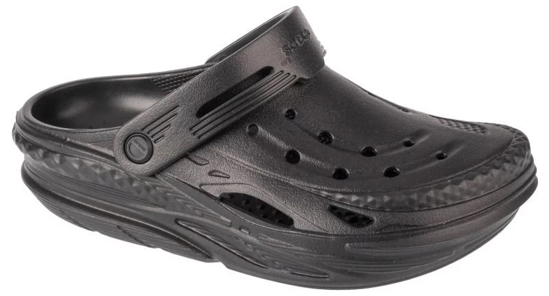 Moteriškos klumpės su kulno dirželiu Crocs Off Grid, juodos