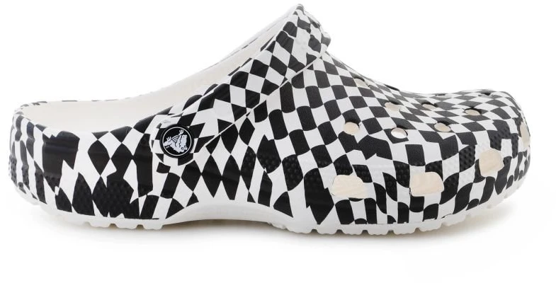 Moteriškos klumpės su šachmatų raštu Crocs Classic Warped Checker