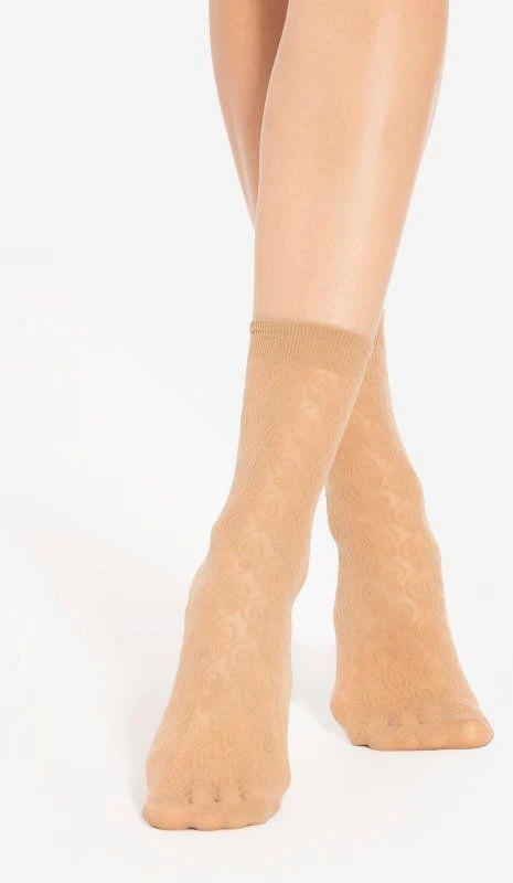 Moteriškos kojinės 20 den raštuotos TRENDY LINE