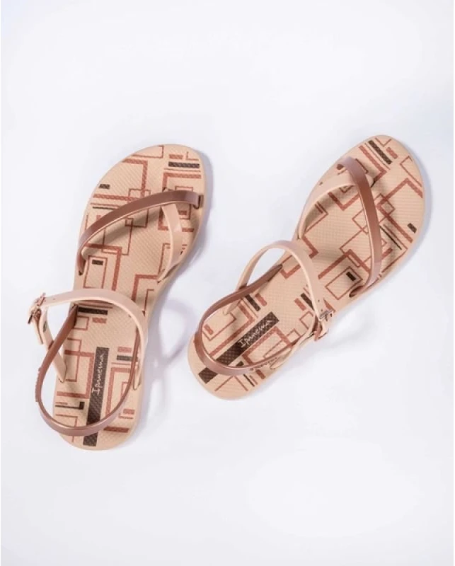 Moteriškos lengvos šlepetės per pirštą Ipanema Fashion Sand VIII