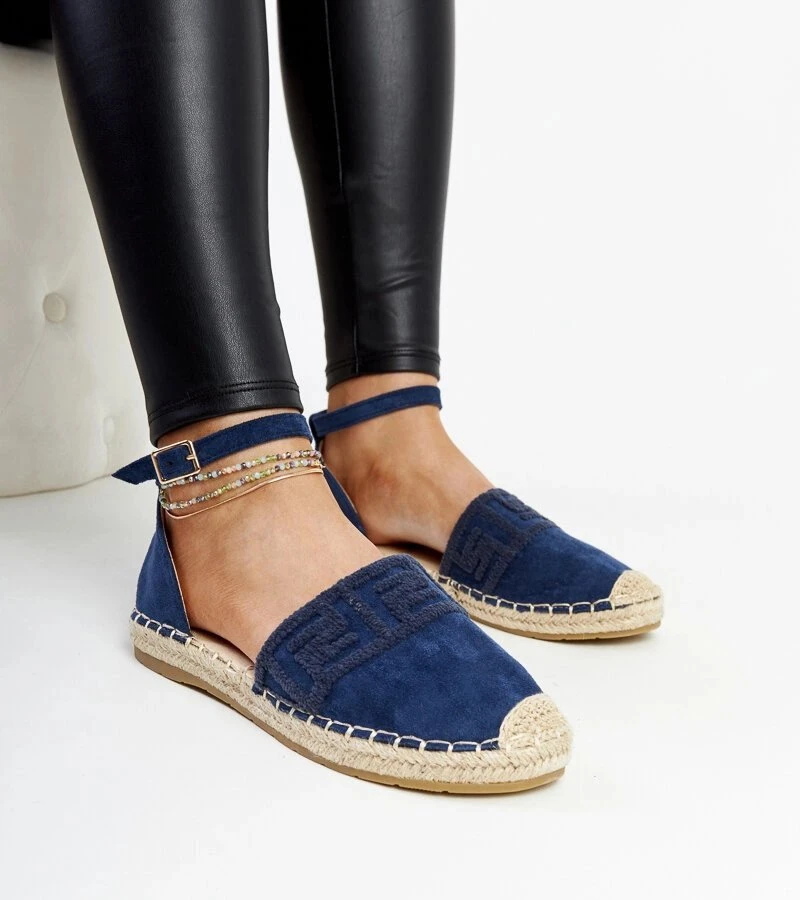 Moteriškos mėlynos espadrilės Sonja