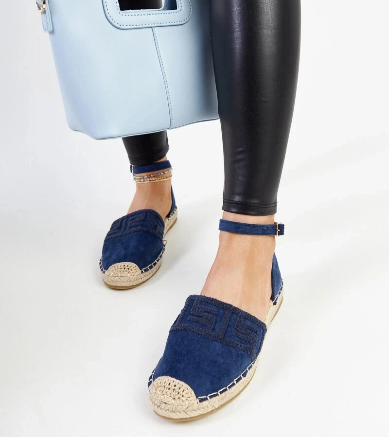 Moteriškos mėlynos espadrilės Sonja