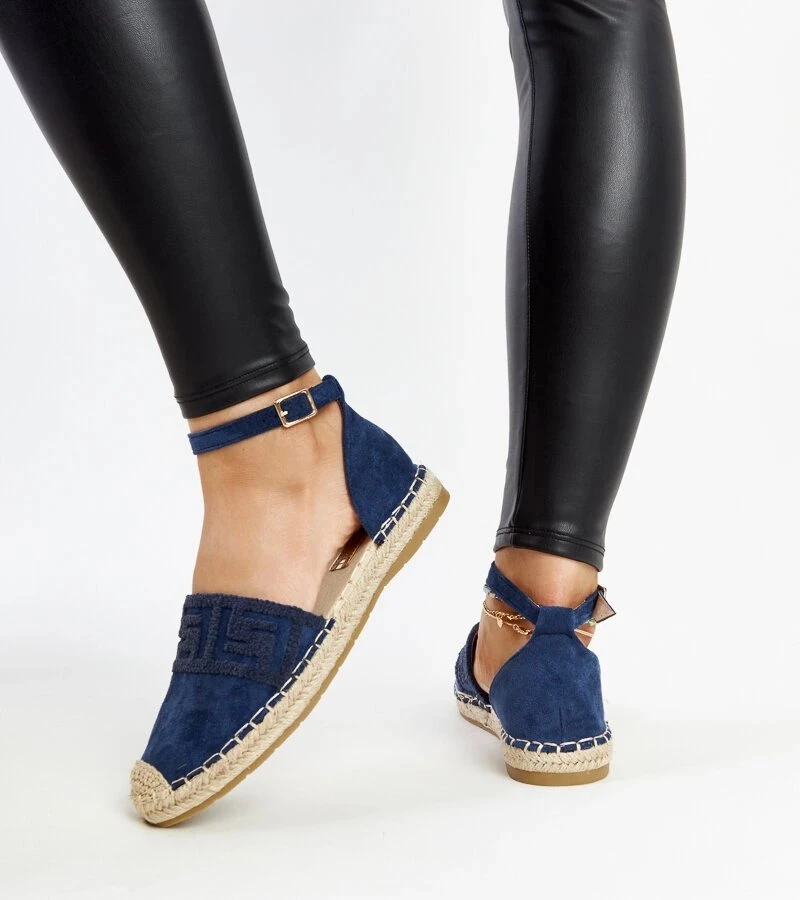 Moteriškos mėlynos espadrilės Sonja