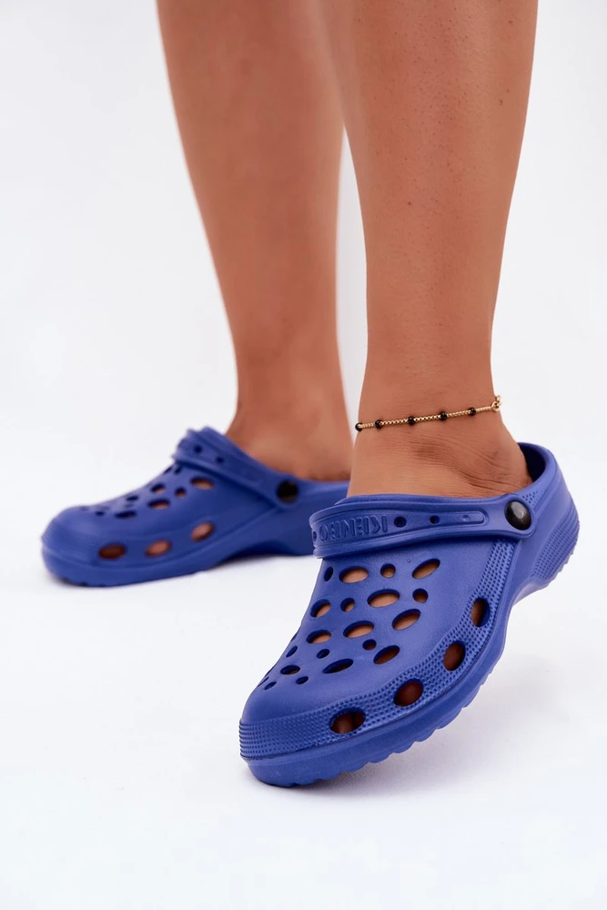 Moteriškos mėlynos putplasčio klumpės Parker