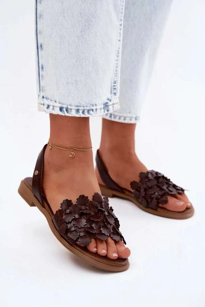 Moteriškos natūralios odos basutės Step in Style
